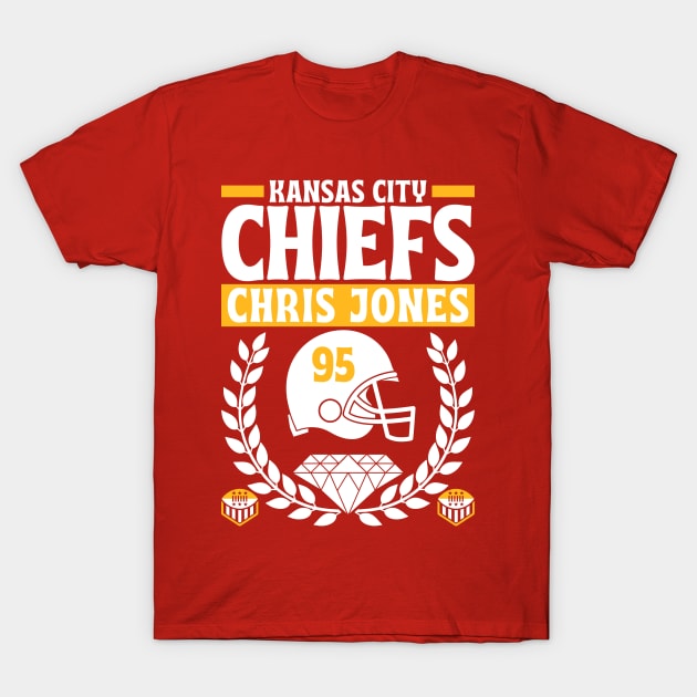 Kansas City Chiefs Chris Jones 95 Edition 3 T-Shirt by Astronaut.co